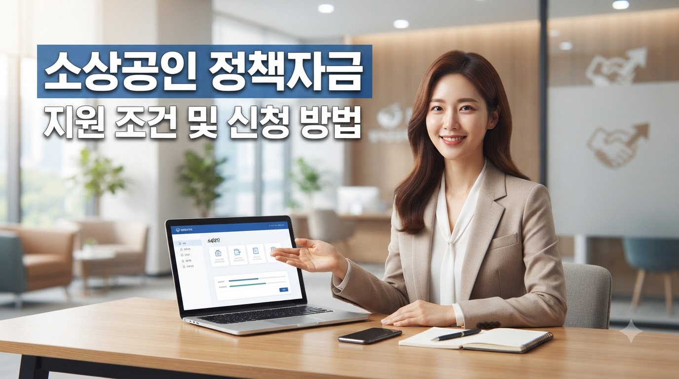소상공인 정책자금 조건 및 신청방법 썸네일
