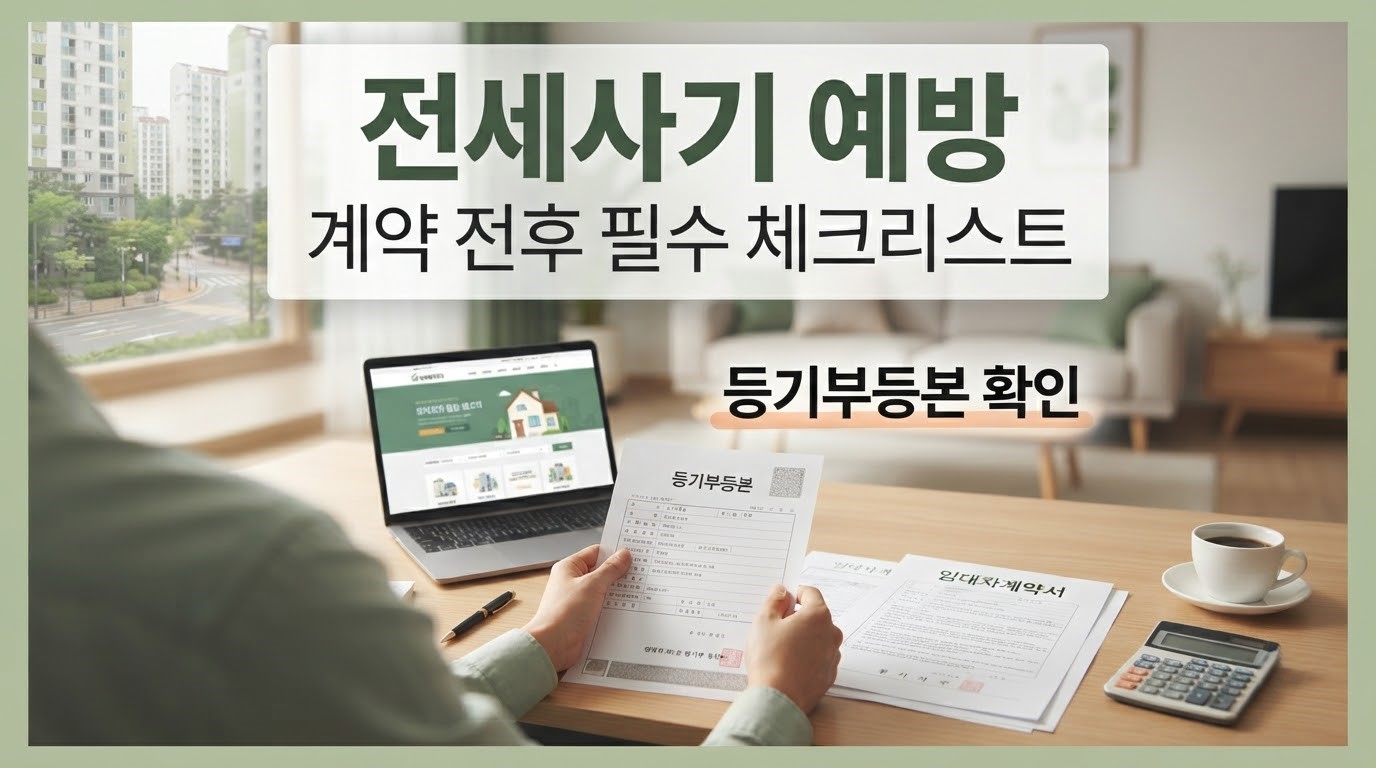 전세사기 예방 체크리스트 썸네일