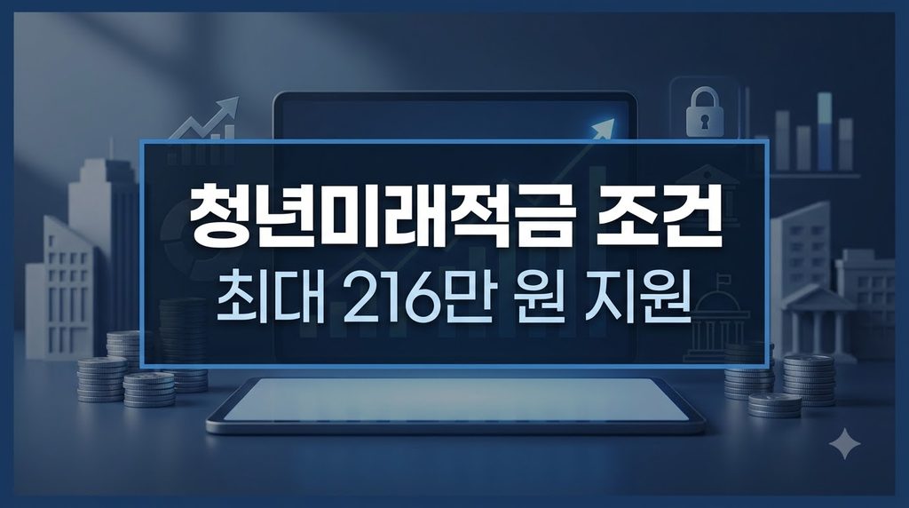 청년미래적금 가입 조건 및 정부기여금 혜택 정리